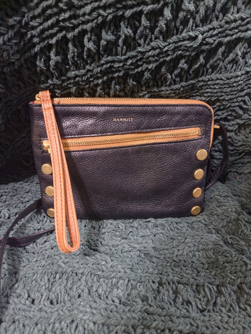 Hammitt Nash Small Crossbody Clutch Wristlet- Limited Release Dead Stock